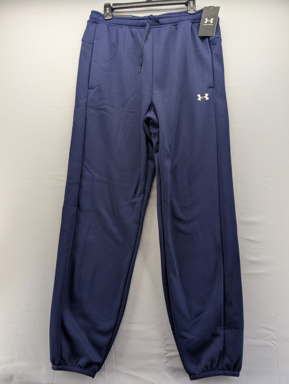 NWT Under Armour Men's Armour Fleece Pro Pants in Midnight Navy size Large